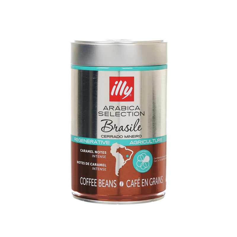 ILLY COFFEE Whole Bean Coffee - Brazil Cerrado Mineiro  (250g)