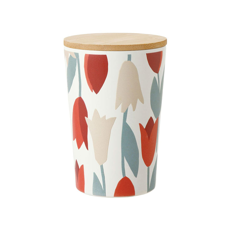 W.P.C. Stainless Steel Tumbler - Blooming Tulip Red