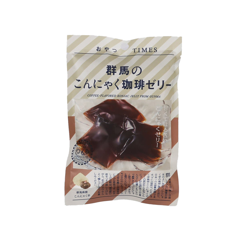 OYATSUTIMES Gunma Konnyaku Jelly - Coffee  (5pcs)