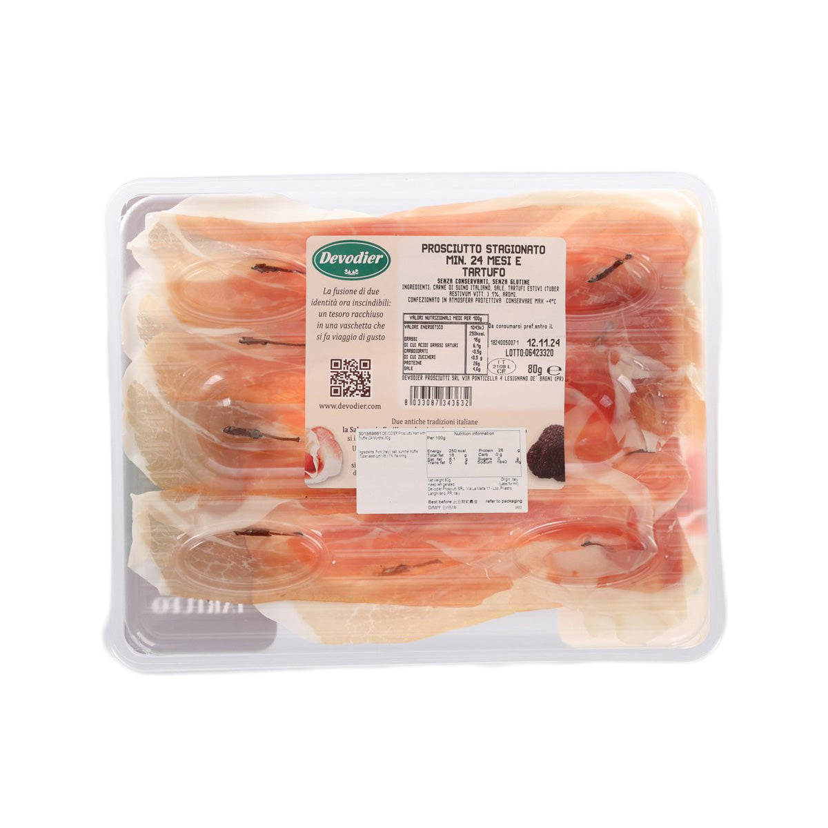 DEVODIER 松露風乾火腿 (24 個月) (80g)