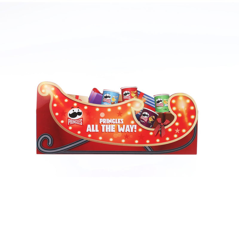 PRINGLES All the Way Sleigh Crisps Gift Box  (160g)