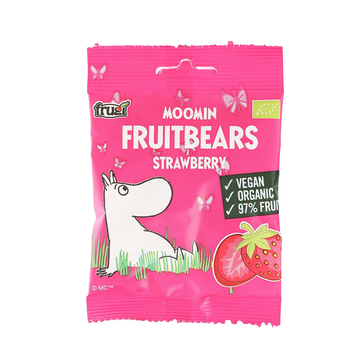 FRUGI 姆明水果小熊軟糖 - 士多啤梨 (40g)