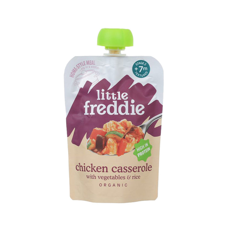 LITTLE FREDDIE Organic Chicken Casserole with Vegetables & Rice  (130g)