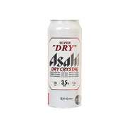 朝日 Super Dry Dry Crystal 啤酒 (酒精濃度3.5%) [罐裝] (500mL)