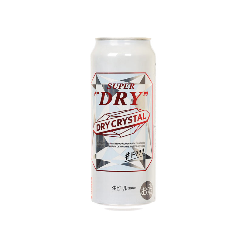 朝日 Super Dry Dry Crystal 啤酒 (酒精濃度3.5%) [罐裝] (500mL)