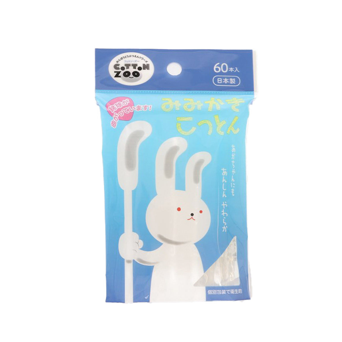 COTTON.ZOO 嬰幼兒耳用棉花棒 (12g)