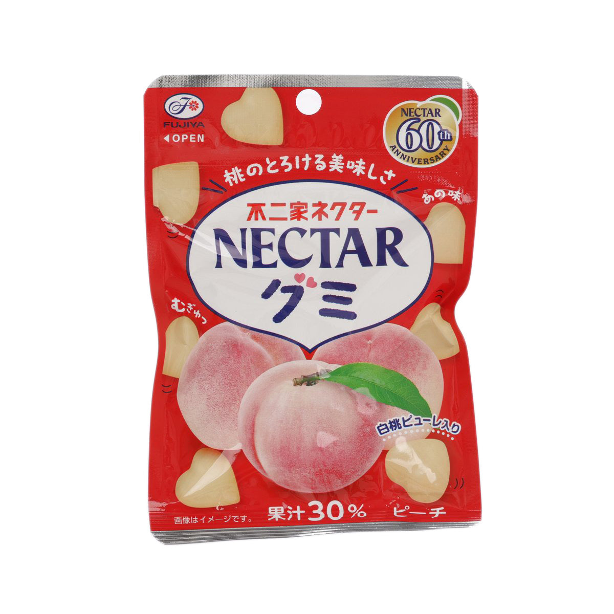 FUJIYA Nectar Peach Gummy  (54g)