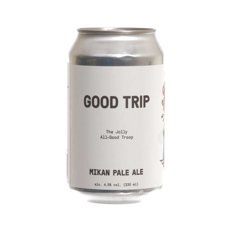 HEROES BEER Good Trip Mikan Pale Ale (Alc 4.5%) [Can]  (330mL)