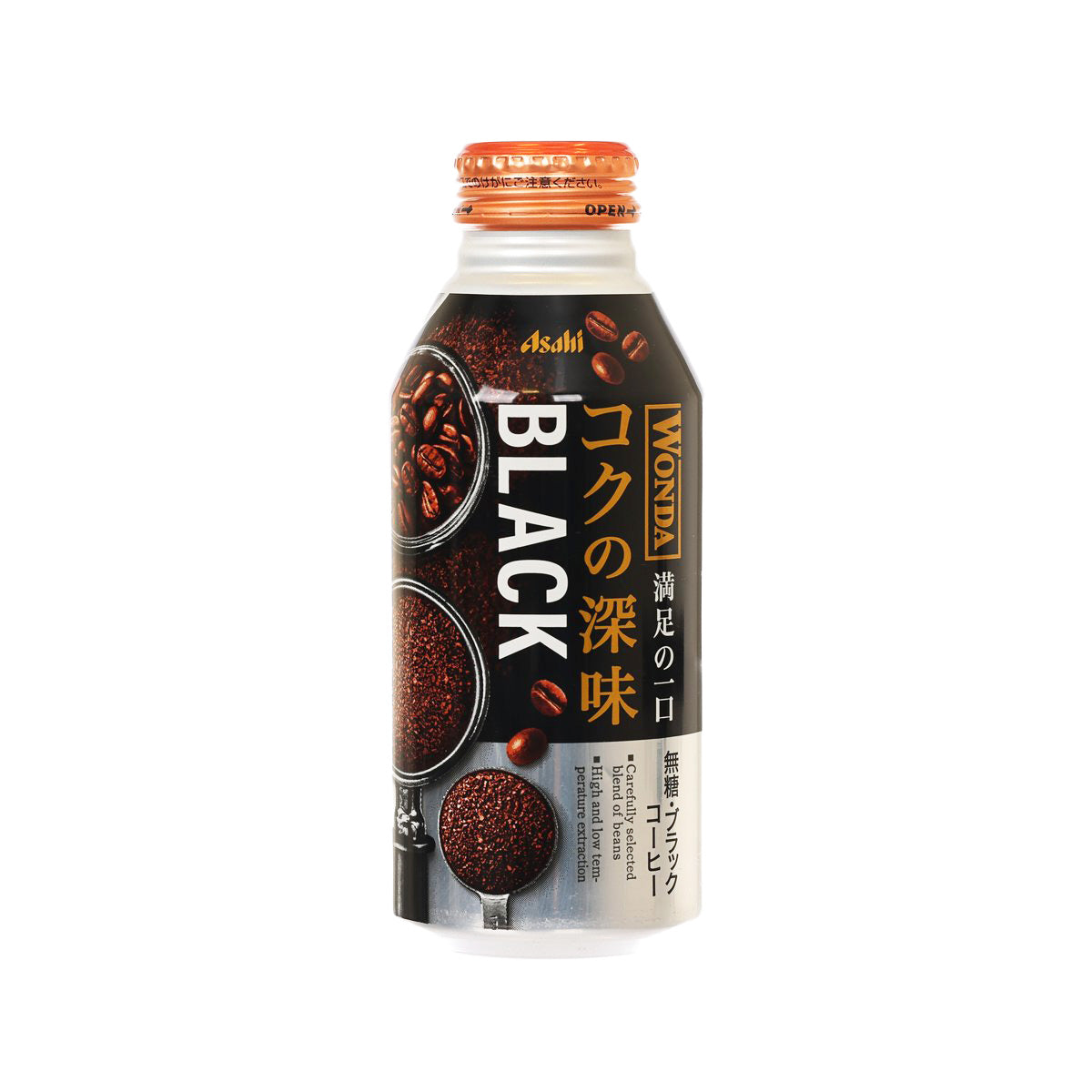 ASAHIDRINK 萬達無糖黑咖啡 [瓶裝] (400g)