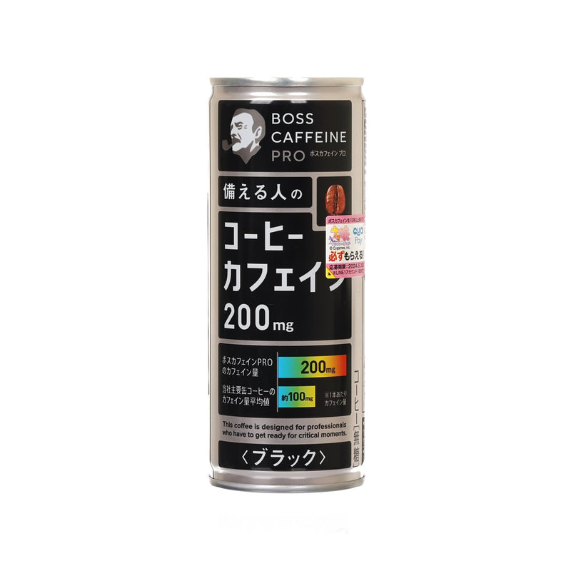 BOSS Caffeine Pro Black Coffee - Uma Musume Pretty Derby [Can]  (245g)