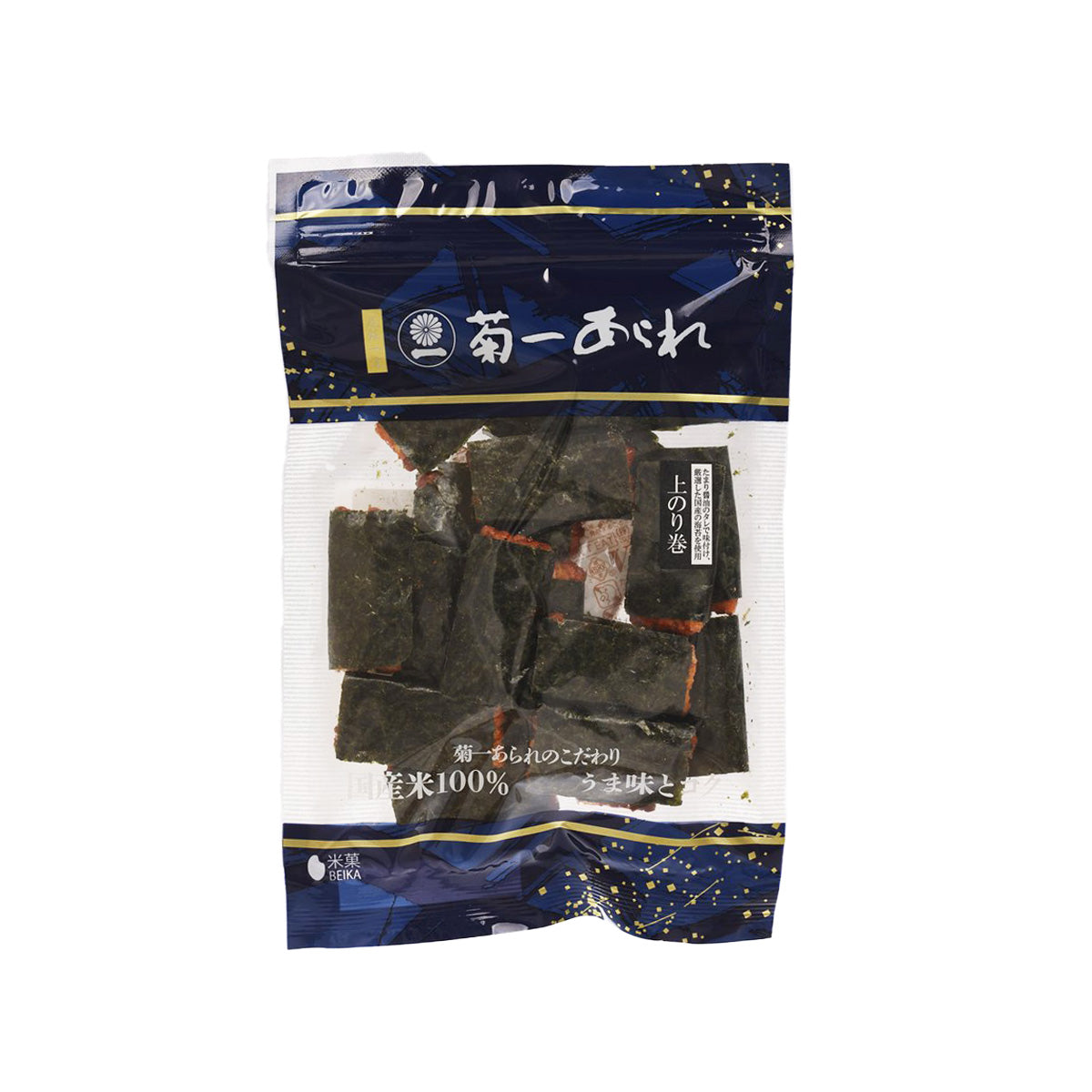 KIKUICHI ARARE Seaweed Roll Rice Cracker  (45g)