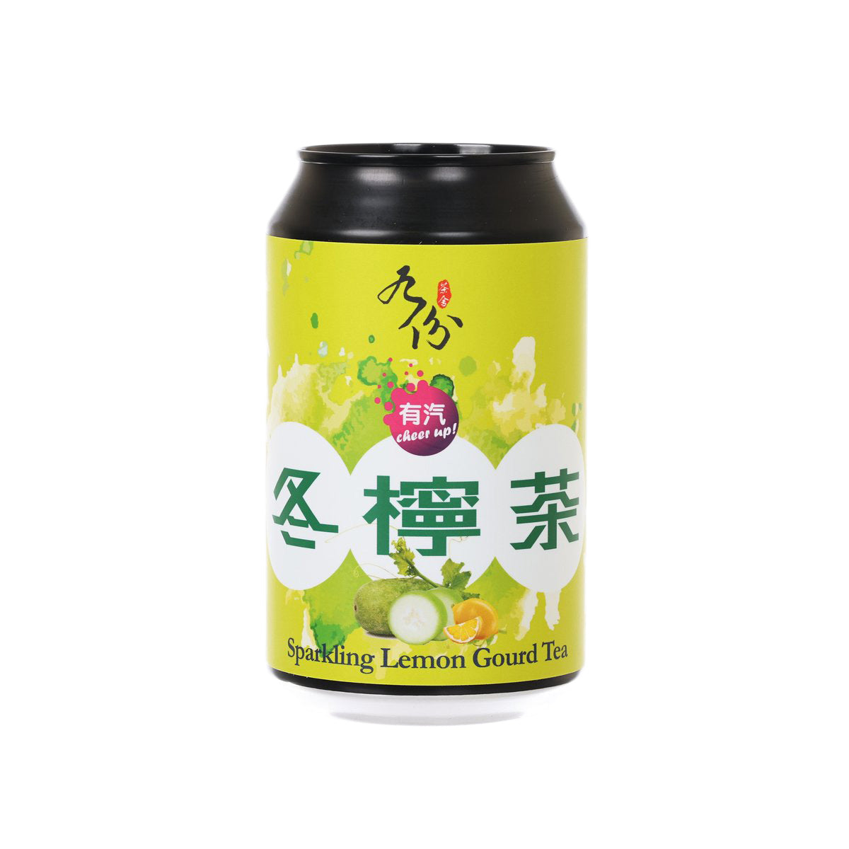 九份茶舍 有氣檸檬冬瓜茶 [罐裝] (330mL)