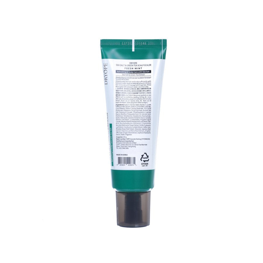 DRYOPE DRYOPE 海鹽頭皮護理磨砂膏(清新薄荷)  (200mL)