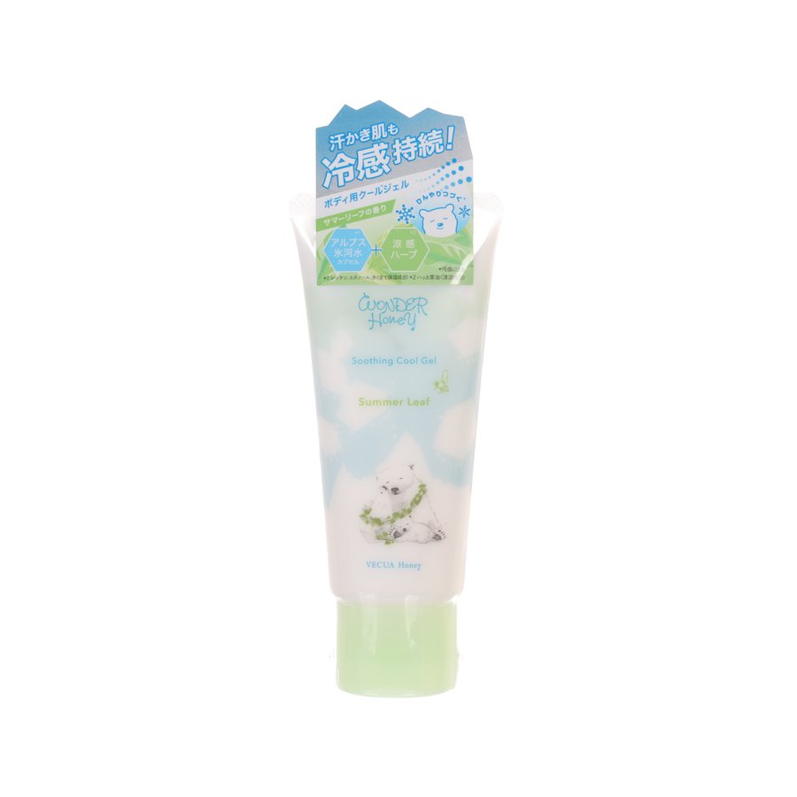 BCL Vecua Honey Wonder Honey Soothing Cool Gel (Summer Leaf)  (60g)