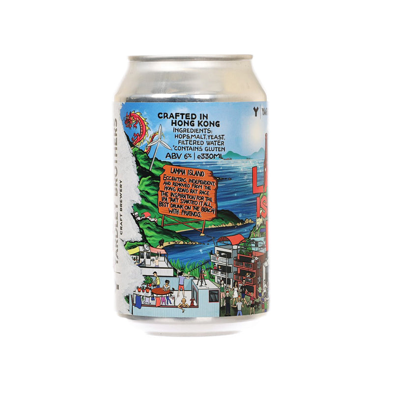 YARDLEY BROTHERS Lamma Island IPA (Alc 6%) [Can]  (330mL)