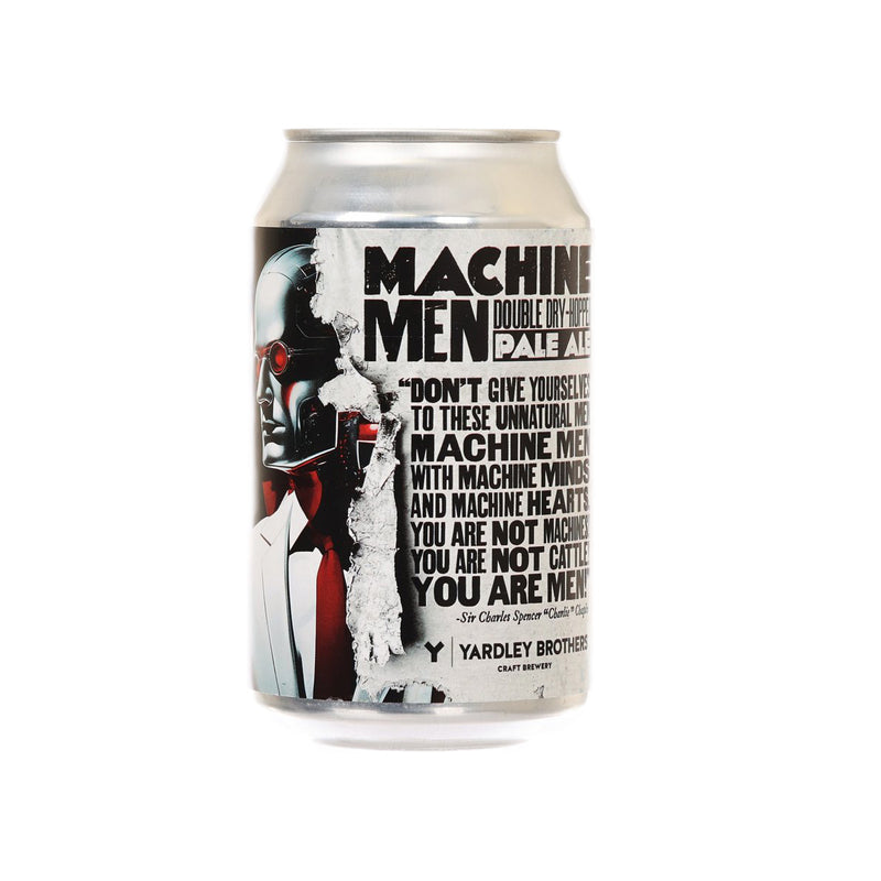 YARDLEY BROTHERS Machine Men Double Dry-Hopped Pale Ale (Alc 5%) [Can]  (330mL)