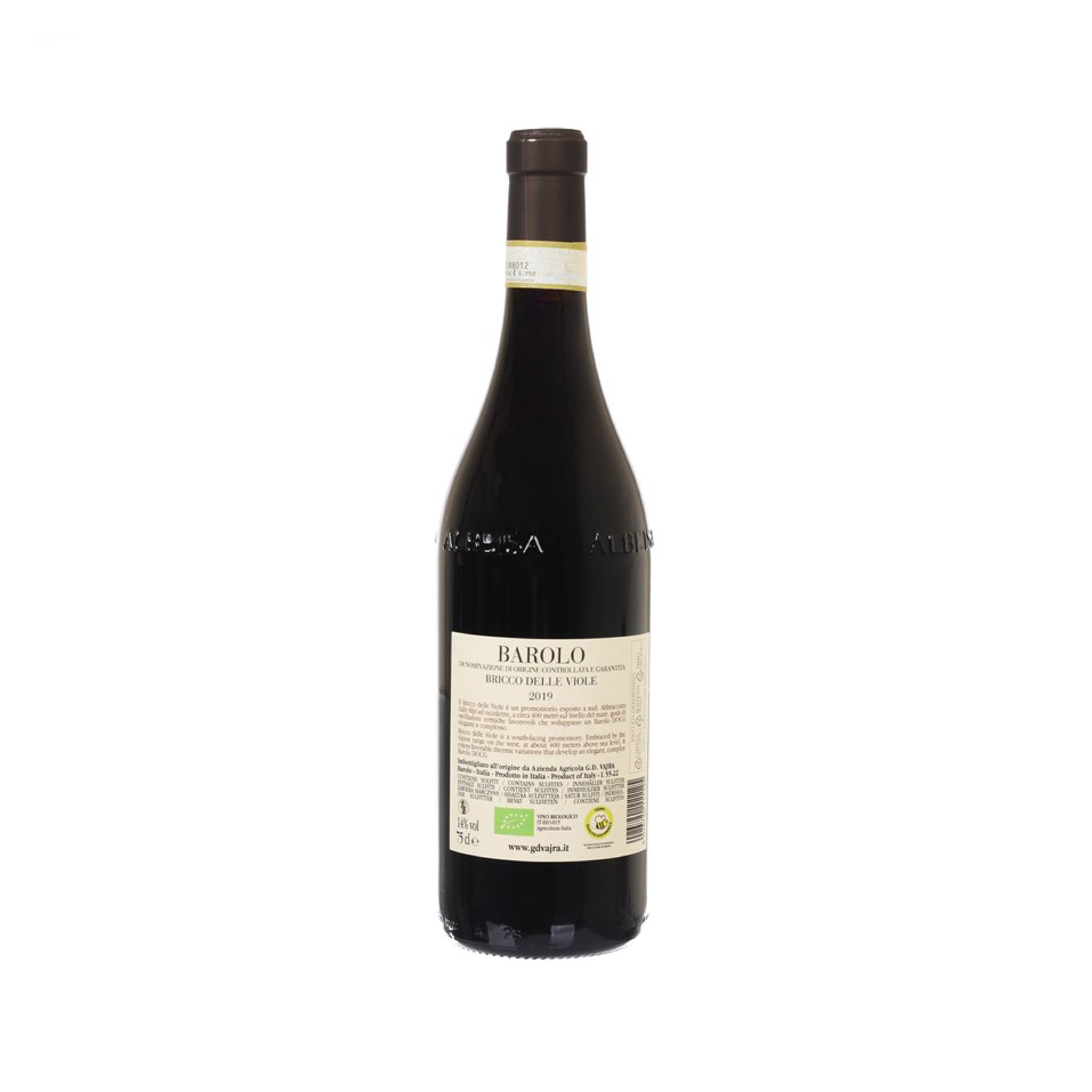 G D VAJRA Barolo Bricco delle Viole DOCG 19/20 (750mL)