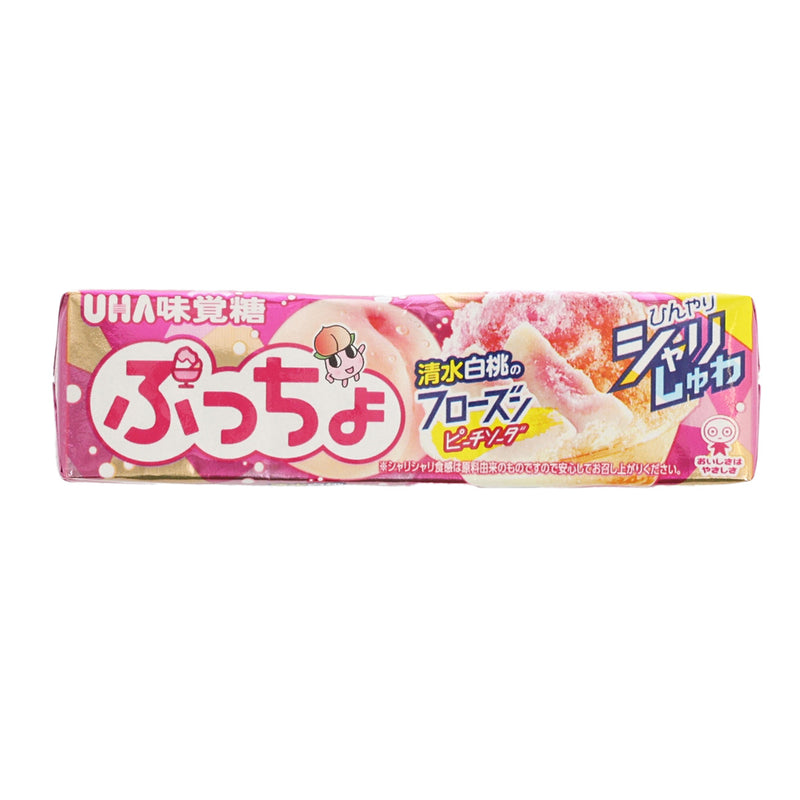 UHA 味覺糖 Puccho 軟糖 - 冰感桃味梳打味 (10pcs)