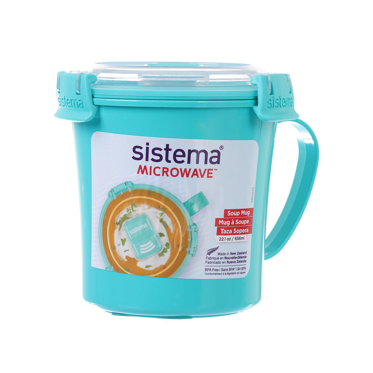 SISTEMA 微波爐湯碗656mL