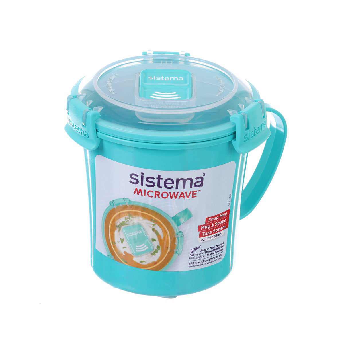 SISTEMA 微波爐湯碗656mL