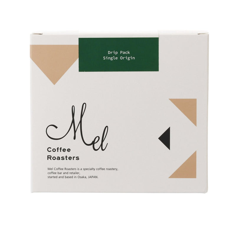 MEL COFFEE ROASTERS 咖啡掛耳包 - 淺烘焙單一產地 - 哥倫比亞藝伎 (綠色) (5 x 12g)
