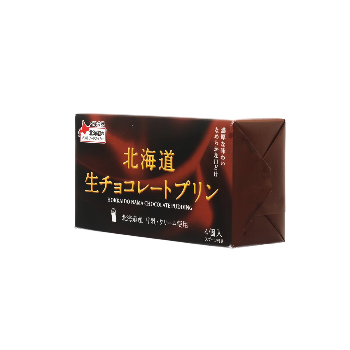 BELL食品 北海道生朱古力布甸  (4 x 78g)