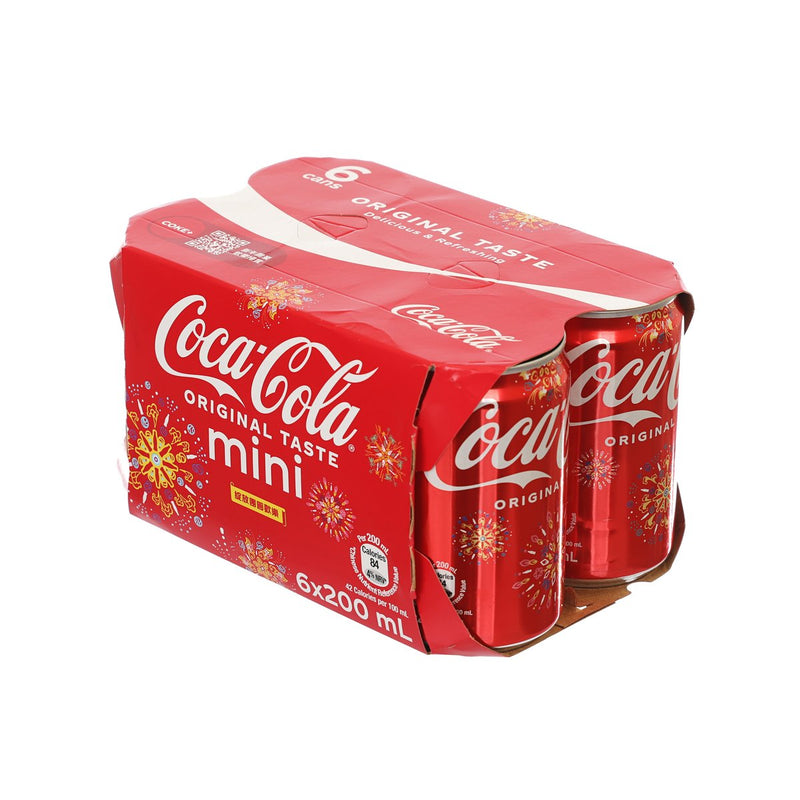 COCA-COLA Coke - HK [Mini Can]  (6 x 200mL)