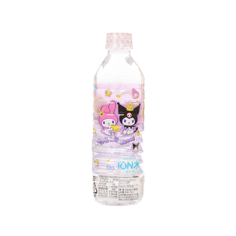 BOURBON Ion Water - Sanrio Characters  (500mL)