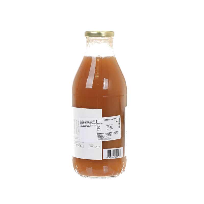 PODEREFRANCESCO Nectarine Peach Juice  (750mL)