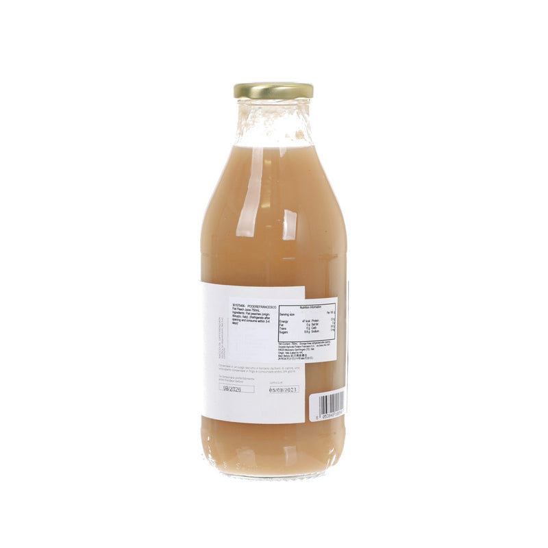 PODEREFRANCESCO Flat Peach Juice  (750mL)