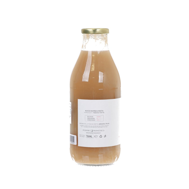 PODEREFRANCESCO Flat Peach Juice  (750mL)