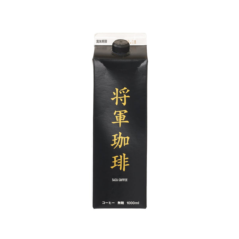 SAZA Shogun Black Coffee  (1000mL)