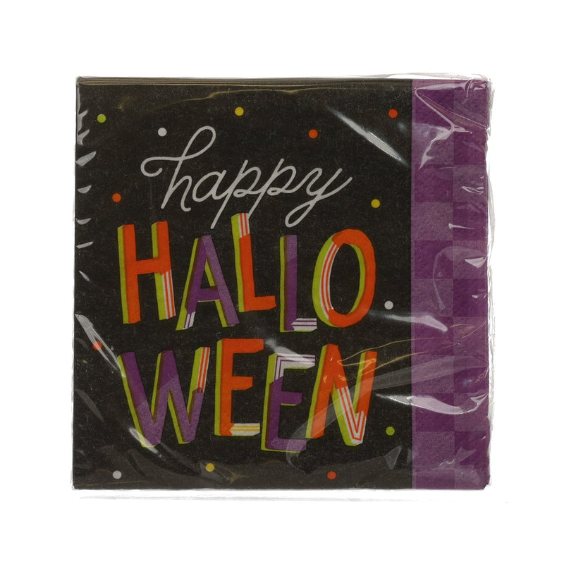 CREATIVE CONVERTING Halloween Beverage Napkin - Halloween  (16pcs)