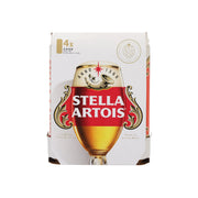 STELLA ARTOIS 啤酒 (酒精濃度5%) [罐裝] (4 x 500mL)
