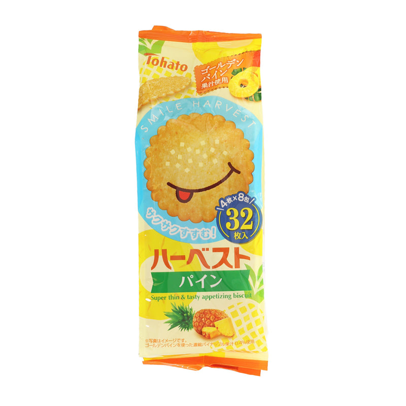 桃哈多 Harvest 餅乾 - 菠蘿味 (32pcs)