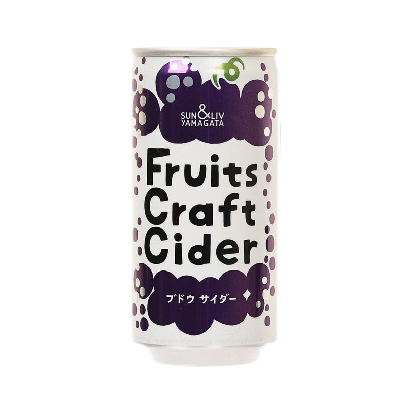 YAMAGATA FOODS Fruits Craft Cider - Grape  (200mL)