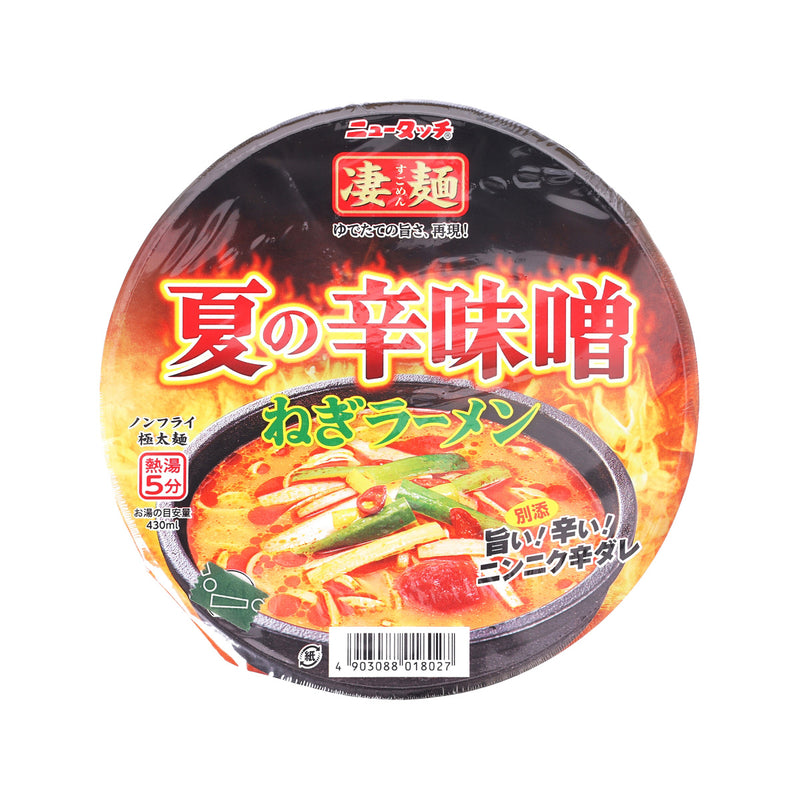 YAMADAI Sugomen Instant Noodle - Summer Spicy Miso and Green Onion  (121g)