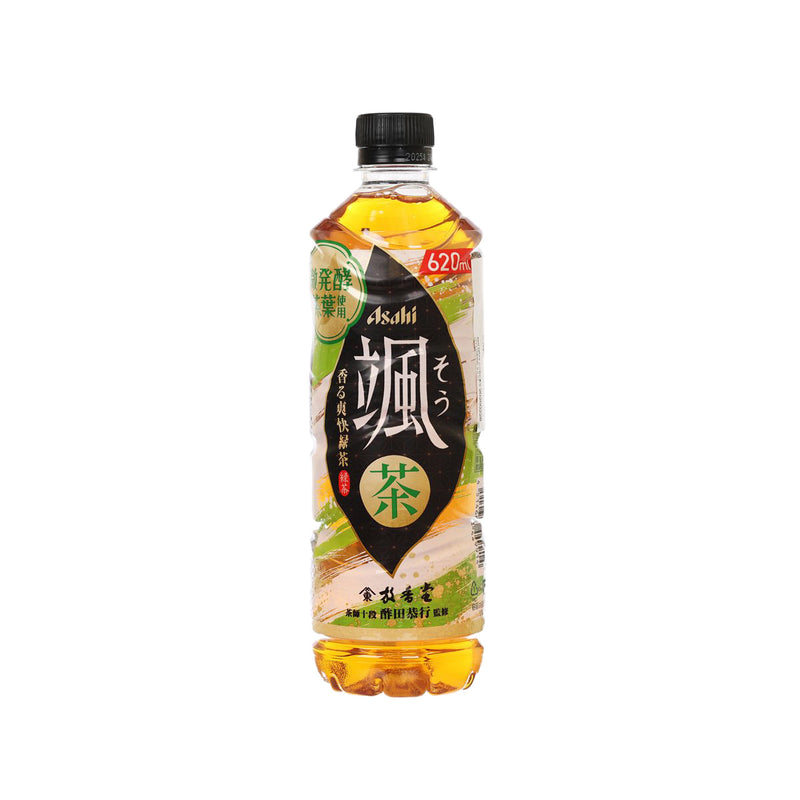 朝日 颯 綠茶 (620mL)