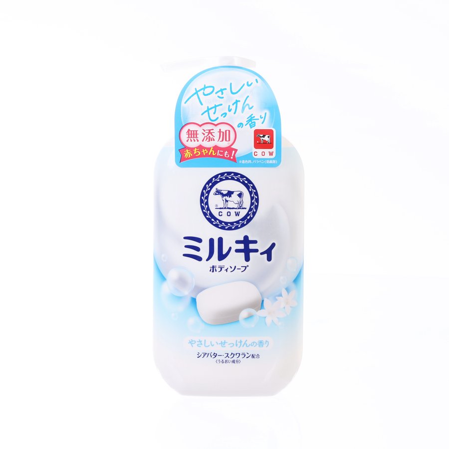 COW Milky Body Soap Pump Soap Fragrance  (500mL)