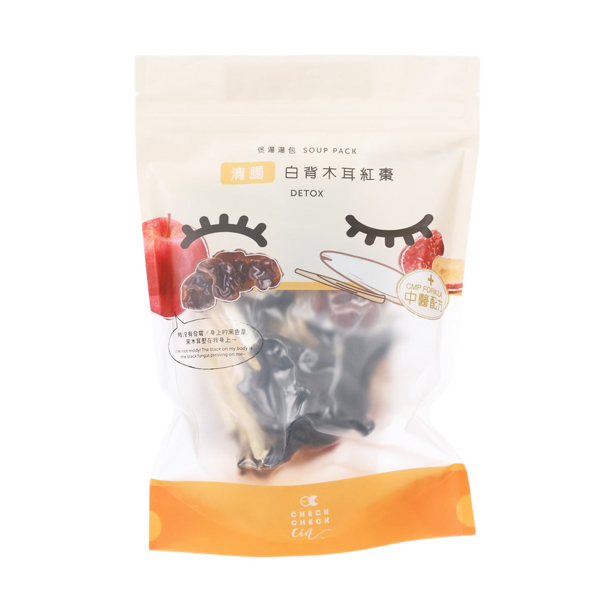 CHECKCHECKCIN Detox - White-Backed Fungus and Chinese Red Date Soup  (70g)