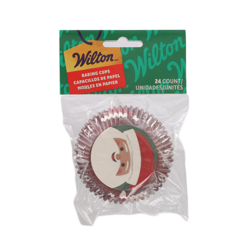 WILTON Xmas Baking Cups - Santa Sleigh All Day