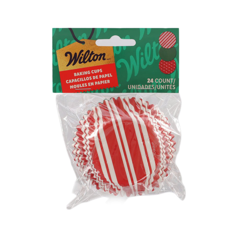 WILTON Xmas Baking Cups - Classic