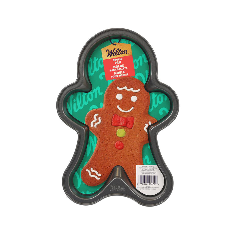 WILTON Xmas Cake Baking Pan - Gingerbread Man