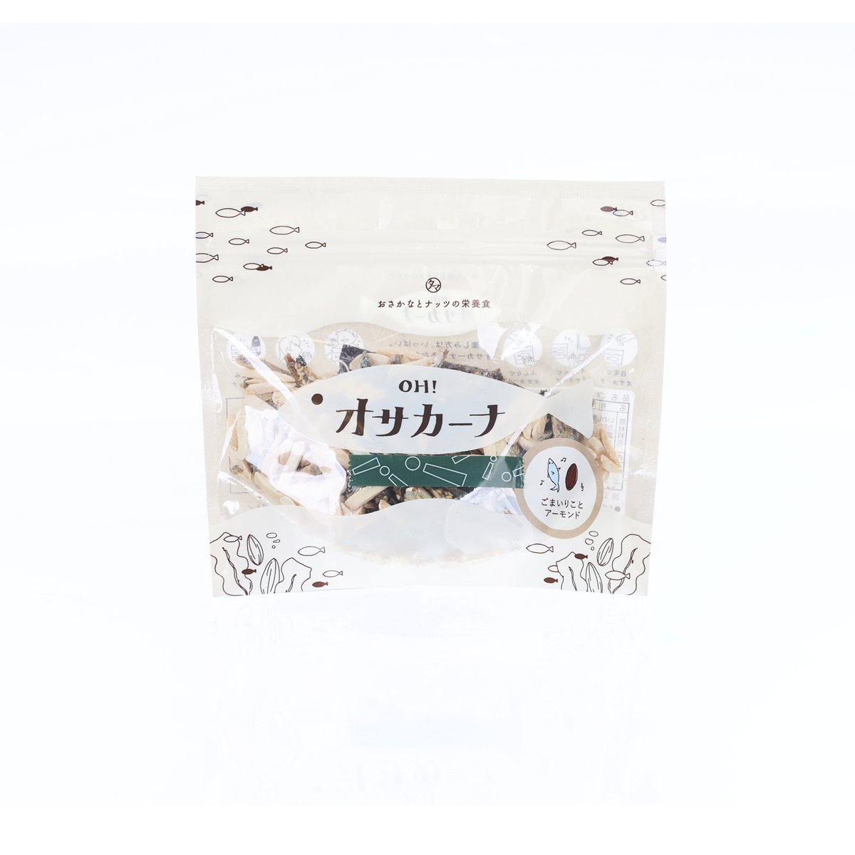圭南哦！ Sakana Snack - 芝麻沙丁魚杏仁 (100g)