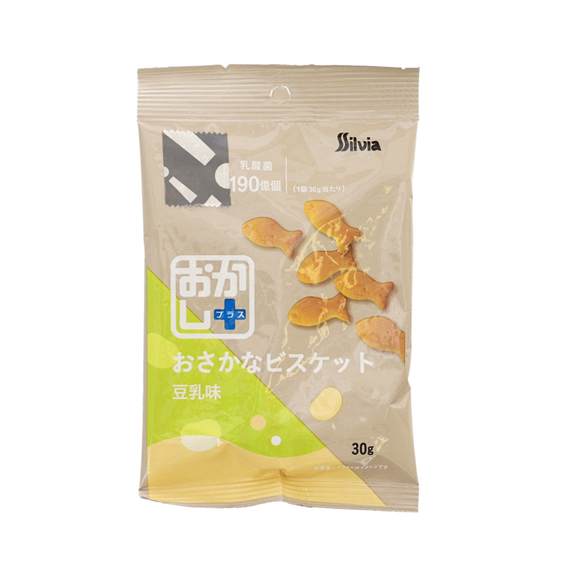 SIL VIA 魚型餅乾 - 豆奶味 (30g)