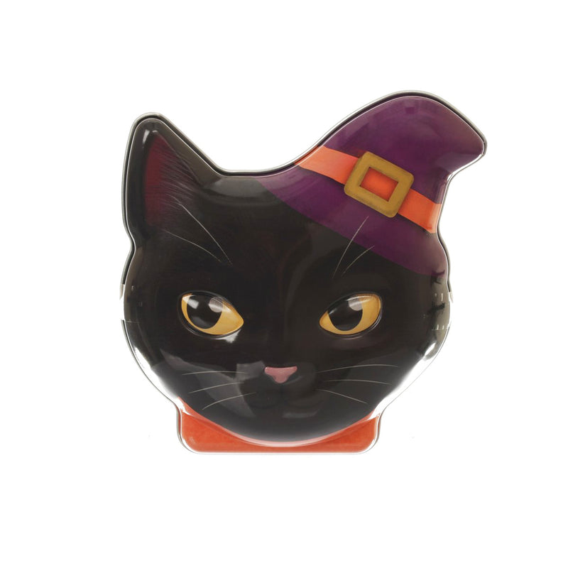 EUREKA Halloween Cat Face Tin with Confectionery  (21g)