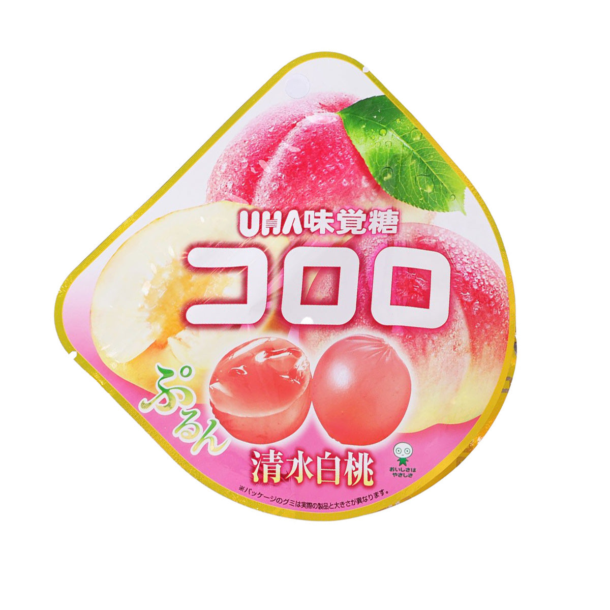 UHA MIKAKUTO Cororo Gummy - Shimizu Peach  (40g)