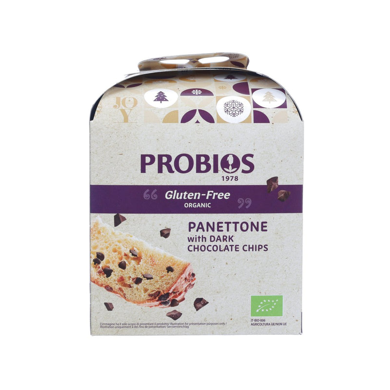 PROBIOS Organic Gluten-Free Panettone with Chocolate Chips  (500g)