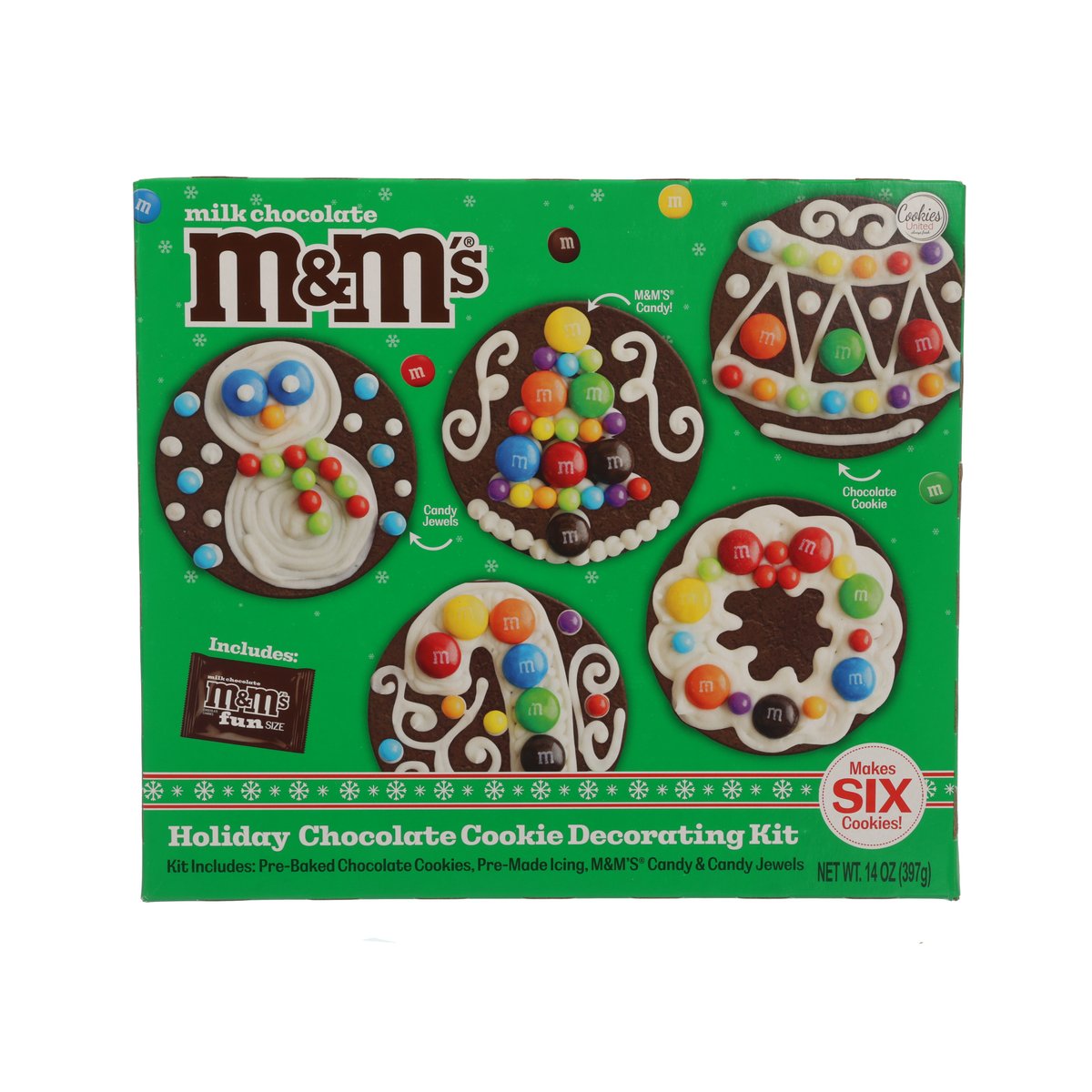 COOKIES UNITED M&M's 朱古力曲奇裝飾組合  (397g)