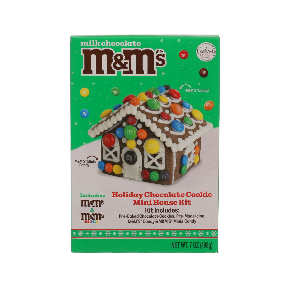 COOKIES UNITED M&M 朱古力曲奇迷你度假小屋組合 (198g)